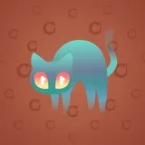 Scared Cat #10544 Scared Cat #10544