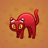 Scared Cat #10549 Scared Cat #10549