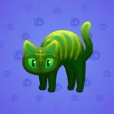 Scared Cat #10556 Scared Cat #10556