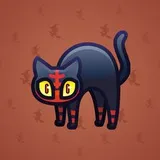 Scared Cat #10557 Scared Cat #10557