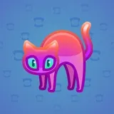 Scared Cat #1059 Scared Cat #1059