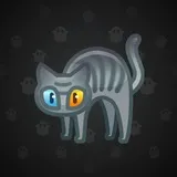 Scared Cat #10603