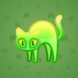 Scared Cat #10684 Scared Cat #10684