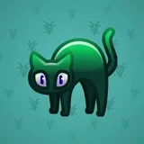 Scared Cat #10729 Scared Cat #10729