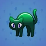 Scared Cat #10756 Scared Cat #10756