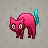 Scared Cat #10793 Scared Cat #10793