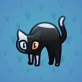 Scared Cat #1080 Scared Cat #1080