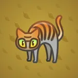 Scared Cat #10801 Scared Cat #10801