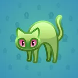 Scared Cat #10933 Scared Cat #10933