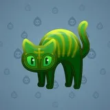 Scared Cat #10946 Scared Cat #10946