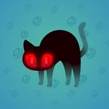 Scared Cat #10957 Scared Cat #10957