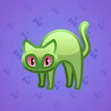 Scared Cat #10978 Scared Cat #10978