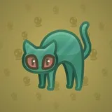Scared Cat #10991