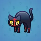 Scared Cat #11005 Scared Cat #11005