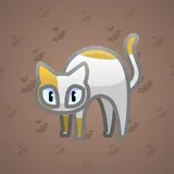 Scared Cat #11064