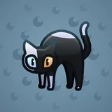 Scared Cat #1111 Scared Cat #1111