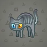 Scared Cat #11113 Scared Cat #11113