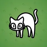 Scared Cat #11157 Scared Cat #11157