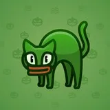 Scared Cat #11196 Scared Cat #11196