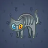 Scared Cat #11197
