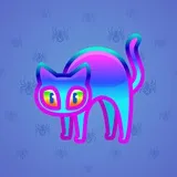 Scared Cat #11210 Scared Cat #11210