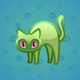 Scared Cat #11215 Scared Cat #11215