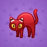 Scared Cat #11277 Scared Cat #11277