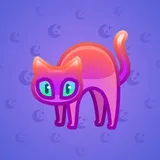 Scared Cat #1129 Scared Cat #1129