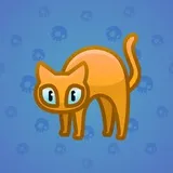 Scared Cat #11290 Scared Cat #11290