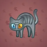 Scared Cat #11312 Scared Cat #11312