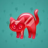 Scared Cat #11334 Scared Cat #11334