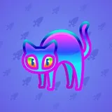 Scared Cat #11400 Scared Cat #11400