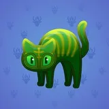 Scared Cat #11406 Scared Cat #11406