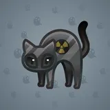 Scared Cat #11411 Scared Cat #11411
