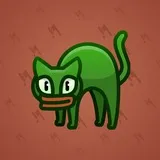 Scared Cat #11502 Scared Cat #11502