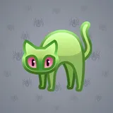 Scared Cat #11506 Scared Cat #11506