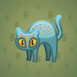 Scared Cat #11526 Scared Cat #11526