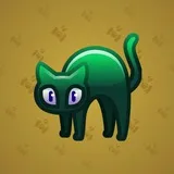 Scared Cat #11574 Scared Cat #11574