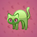 Scared Cat #11611 Scared Cat #11611