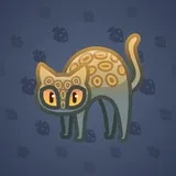 Scared Cat #11641 Scared Cat #11641