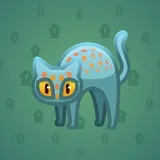 Scared Cat #11656 Scared Cat #11656