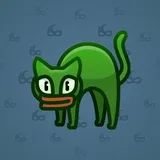 Scared Cat #1167 Scared Cat #1167