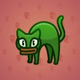 Scared Cat #11679 Scared Cat #11679
