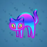 Scared Cat #1169 Scared Cat #1169