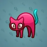 Scared Cat #1181 Scared Cat #1181
