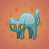 Scared Cat #11824 Scared Cat #11824