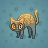 Scared Cat #11858 Scared Cat #11858