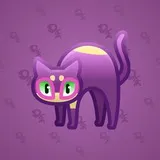 Scared Cat #1187 Scared Cat #1187