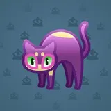 Scared Cat #11916 Scared Cat #11916