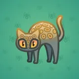 Scared Cat #11920 Scared Cat #11920